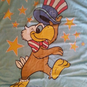 Sam the Eagle Olympic Towel 1984 plus Bonus Items!